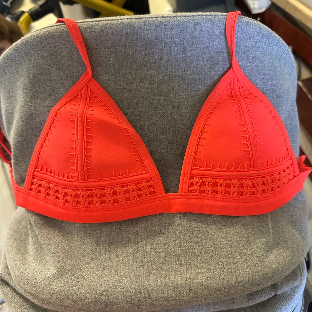 Triangl Swimwear Orange Bikini Bralette
